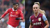 ‘Gent’ Marcus Rashford saves Aston Villa star Alisha Lehmann from male mob in nightclub