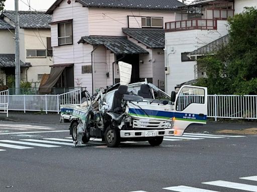 影/陸富二代留學生駕BMW自撞噴飛 如炸彈「削頂卡車」日駕駛慘死