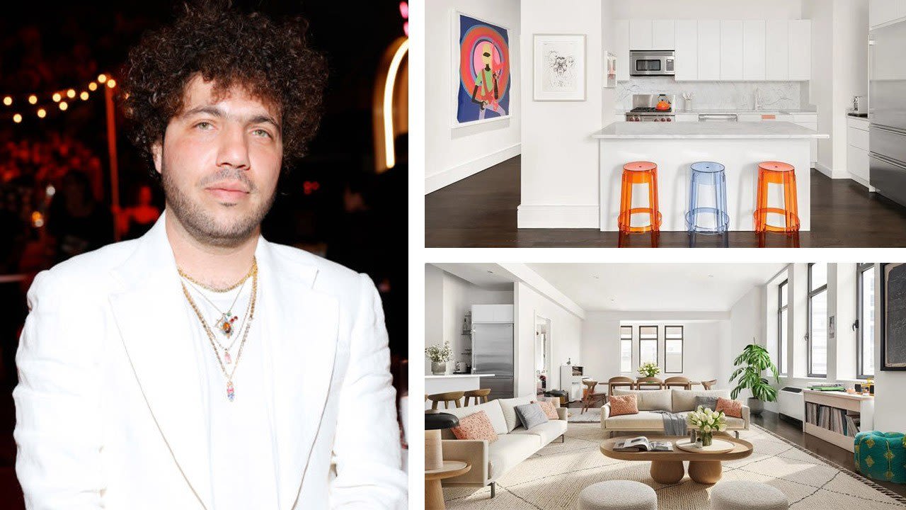 Producer Benny Blanco (aka Selena Gomez's Boyfriend) Is Selling His Sweet Condo in Chelsea for Nearly $4M