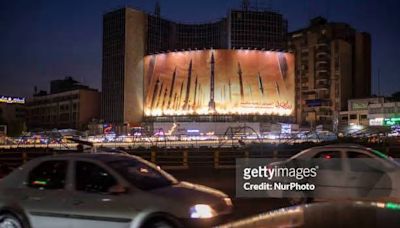 IRN: Iran-Daily Life Under Images Of IRGC Missiles