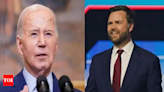 'If Biden doesn't have cognitive function ...': JD Vance - Times of India