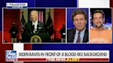 Fox Hosts Fume Over ‘Blood-Red Nazi’ Lighting in Biden Speech