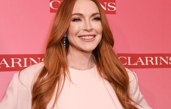 Lindsay Lohan’s Ginger Hair and Freckles Are Having a Moment