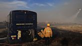 California firefighters make significant progress against wildfire east of San Francisco Bay