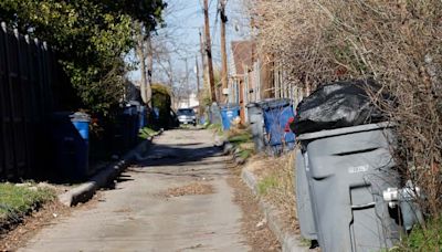 Dallas could phase out trash pickup from its alleys in the next two years