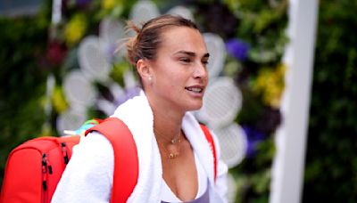 Aryna Sabalenka withdraws from Wimbledon with a shoulder injury