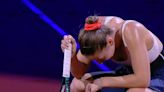 Ukraine's tennis sensation Kostyuk overwhelmed with emotion after defeating Coco Gauff