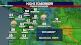 Seattle weather: Gusty winds, heavy rain continue Tuesday
