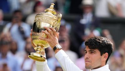 Alcaraz supera otra vez a Djokovic en la final de Wimbledon y suma su 4to título de Grand Slam