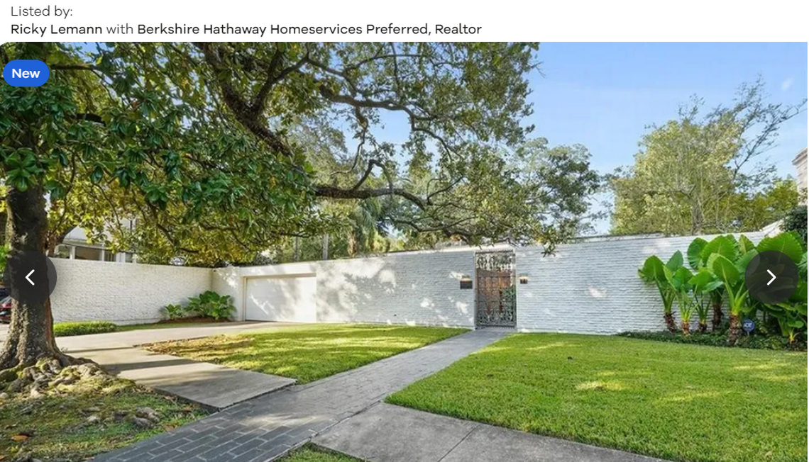 ‘Landmark’ home lists for millions in Louisiana — but does it look like a wall? See it