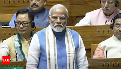 Opposition lacks courage to hear the truth, running away: PM Modi | India News - Times of India
