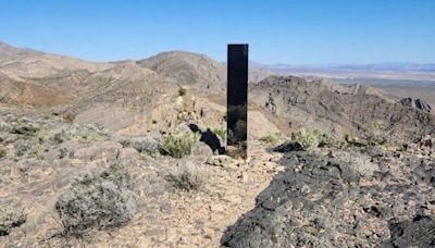 Mysterious monolith discovered in desert near Las Vegas