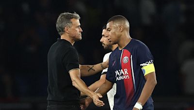 Mbappe says he would not have played for PSG last season without Luis Enrique intervention