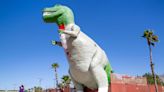 Paul Reubens' 'Pee-wee is going to live on': Cabazon Dinosaurs paints tribute to late actor