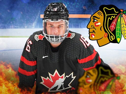 Blackhawks' Connor Bedard puts on a show in 1st ever World Championship game