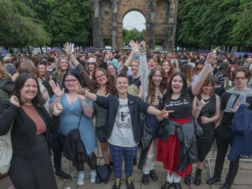 11 incredible pictures of Hozier fans at Glasgow Green ahead of gig