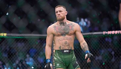 Conor McGregor says a broken toe forced him to withdraw from UFC 303