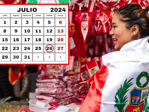 ¿Este viernes 26 de julio es día no laborable en el Perú? Revisa lo que dice la norma de El Peruano