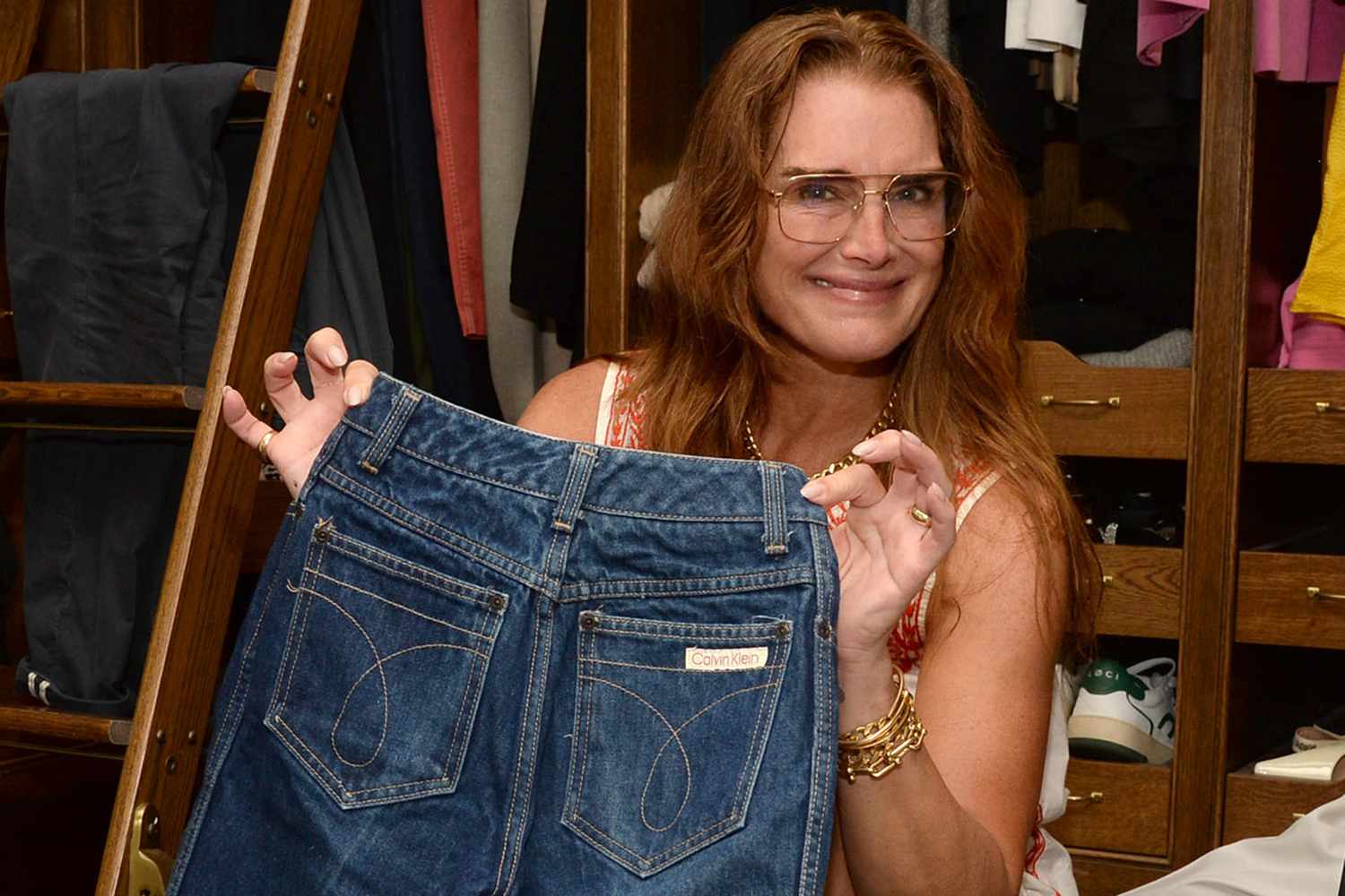 Brooke Shields' Iconic Calvin Klein Jeans Going to Auction: 'Can't Wait for Someone to Show These Off' (Exclusive)