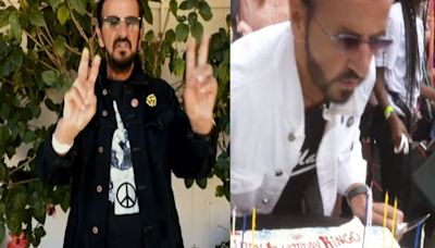 Girando por el mundo, así celebra Ringo Starr su cumpleaños 84