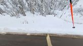 "Drop!"- Skier Hits Classic Road Gap For First Time