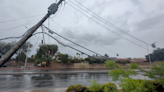 Downed power lines prompt closure of Henderson road