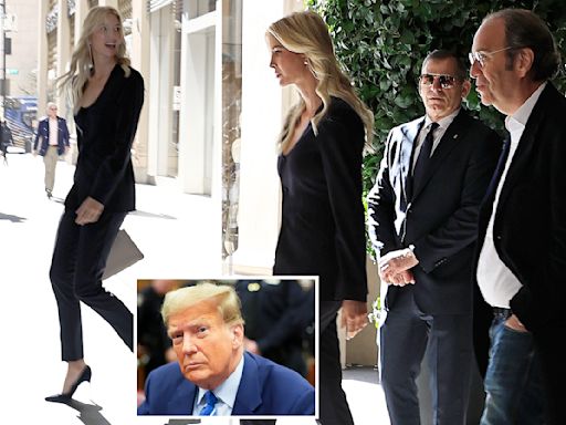 Ivanka Trump all smiles in NYC as dad’s hush money trial continues