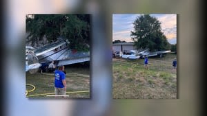 Multiple injuries reported after small plane crashes, hits tree in Butts County