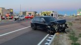 Fire crews on scene of crash in northeast Colorado Springs