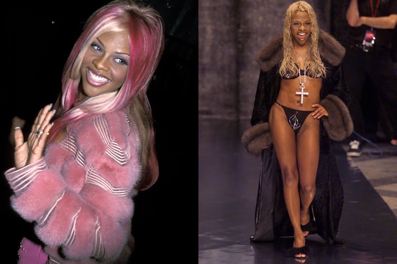 A Look Back at Lil' Kim's Most Iconic Outfits, From Runway To Red Carpet