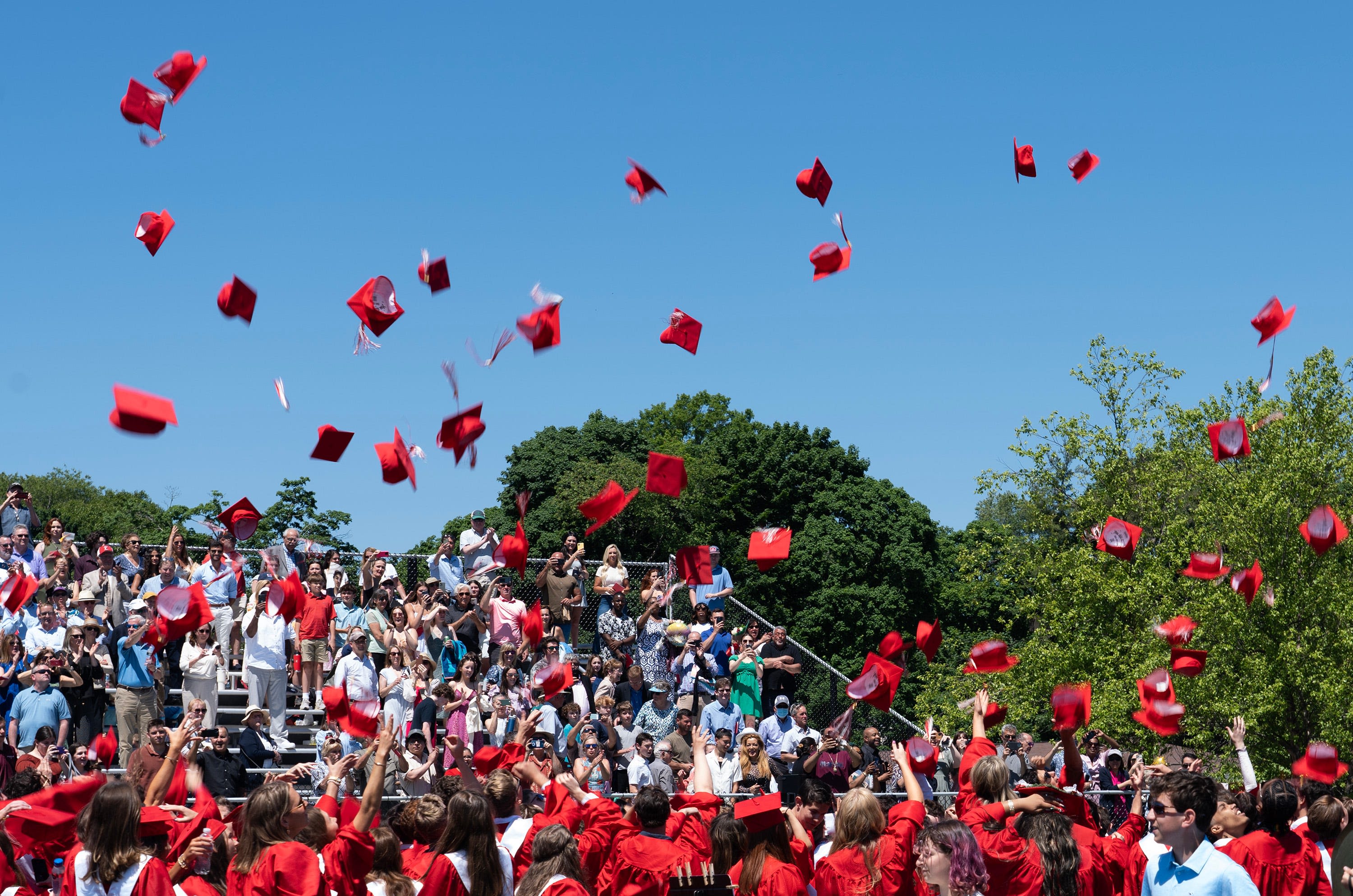 Hingham High School holds commencement for Class of 2024