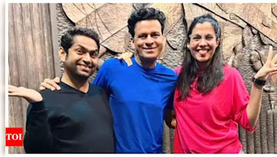 THIS photo of Manoj Bajpayee and Sharib Hashmi from the sets of 'The Family Man 3' in Nagaland will get you all excited for the season | - Times of India