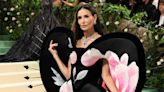 Demi Moore's Orchid-Shaped Met Gala Gown Is Made of Vintage Wallpaper