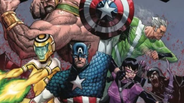 Avengers #14 Blood Hunt Tie-In Reveals New Shield for Captain America