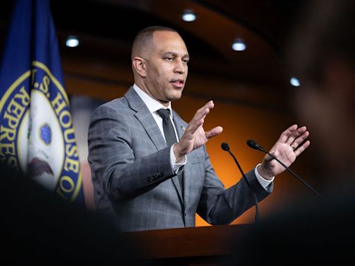 “Nothing but puppies and rainbows”: Hakeem Jeffries denies Democrats are divided on Israel