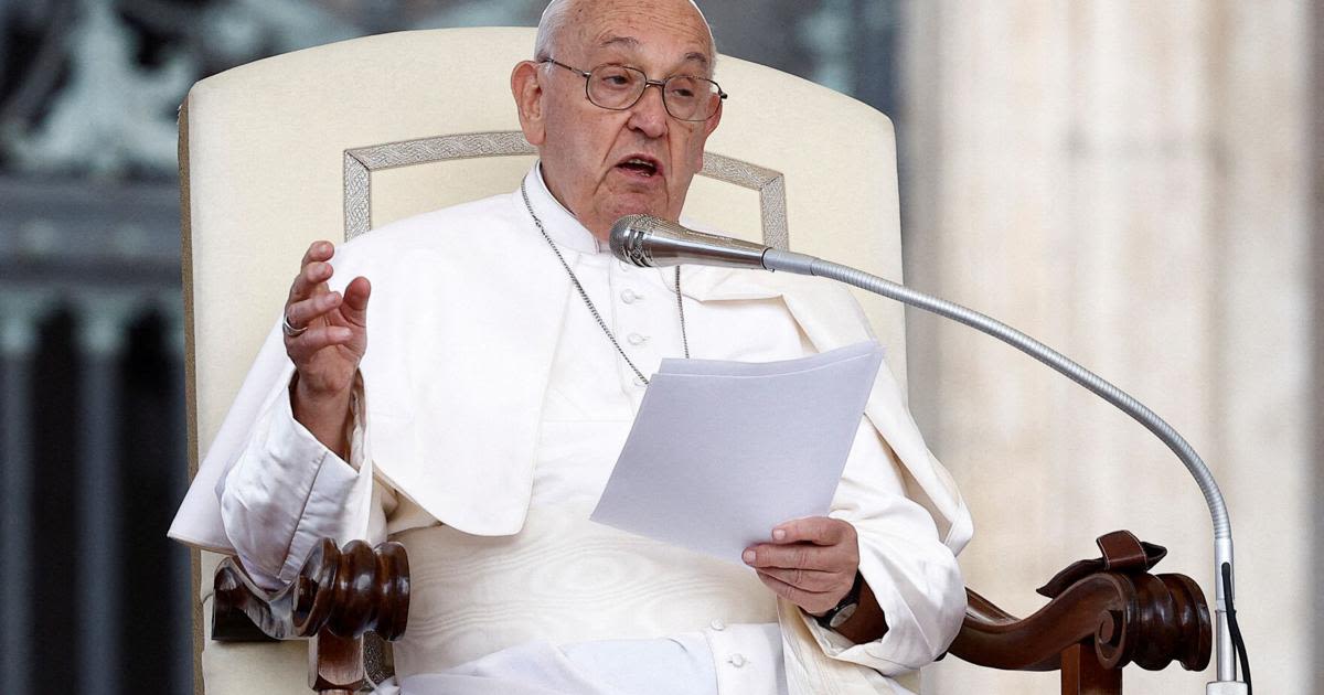 Vatican apologizes after Pope Francis is accused of using homophobic slur