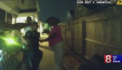 Body camera video captures assault on New Haven police officer