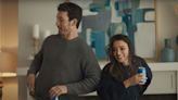 Miles Teller & Wife Keleigh Teller Start Living Room Dance Party In Bud Light Super Bowl Commercial