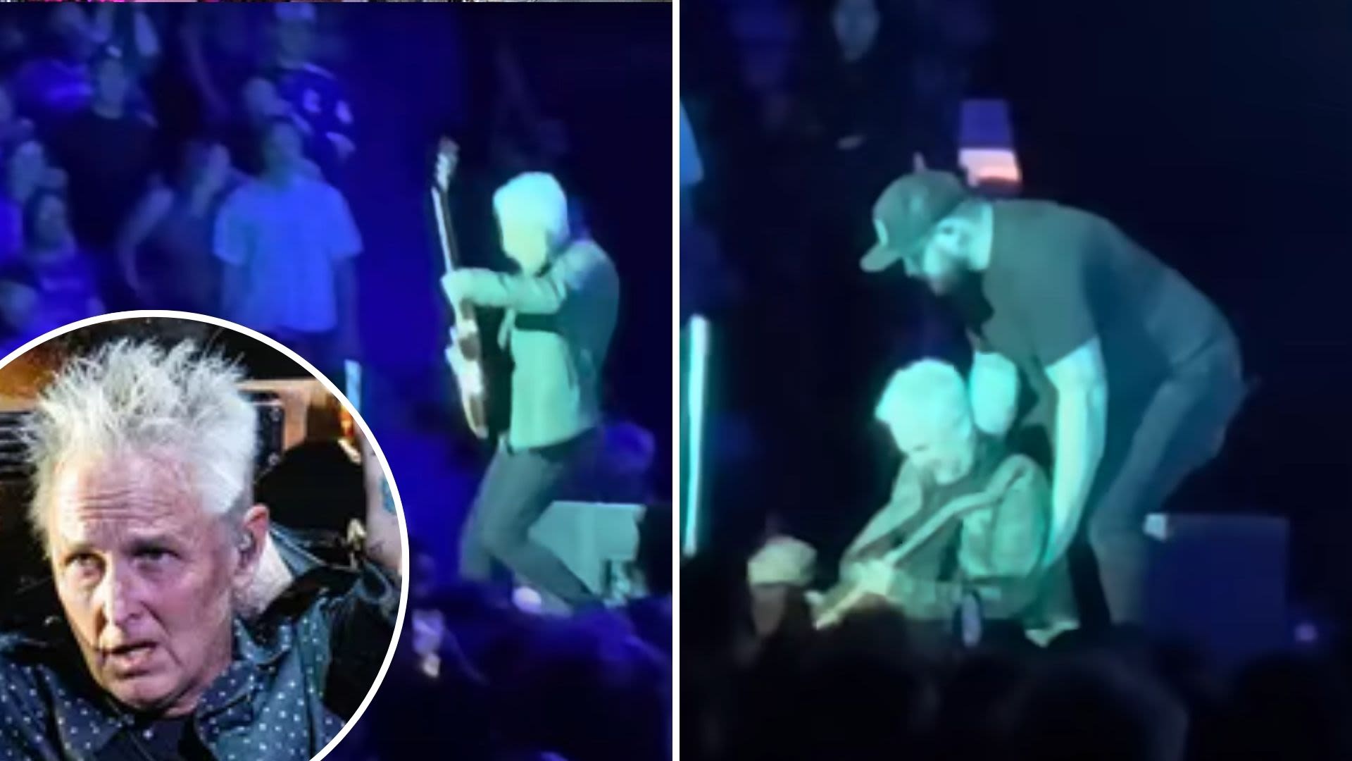 Pearl Jam’s Mike McCready falls off stage mid-solo – but doesn’t miss a note