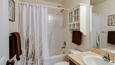 Chau bacterias y hongos: limpiá y desinfectá la cortina de baño por completo, sean de tela o de plástico