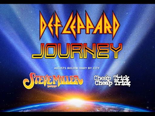 Journey, Def Leppard and Steve Miller Having A Blast On Summer Stadium Tour