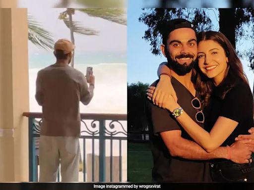 Virat Kohli Video Calling Anushka Sharma To Show Hurricane In Barbados Is The Cutest Thing On Internet