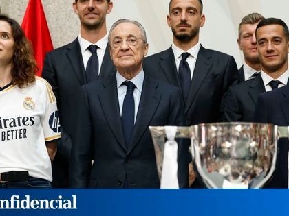 El emocionante mensaje de Ayuso con la camiseta del Real Madrid: "Es marca España"