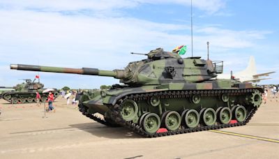漢翔公司參加法茵堡航展 搶占M60A3戰車升級、F-16頭盔瞄準系統商機