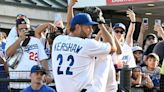 Dodgers’ Clayton Kershaw pitches in Rancho Cucamonga