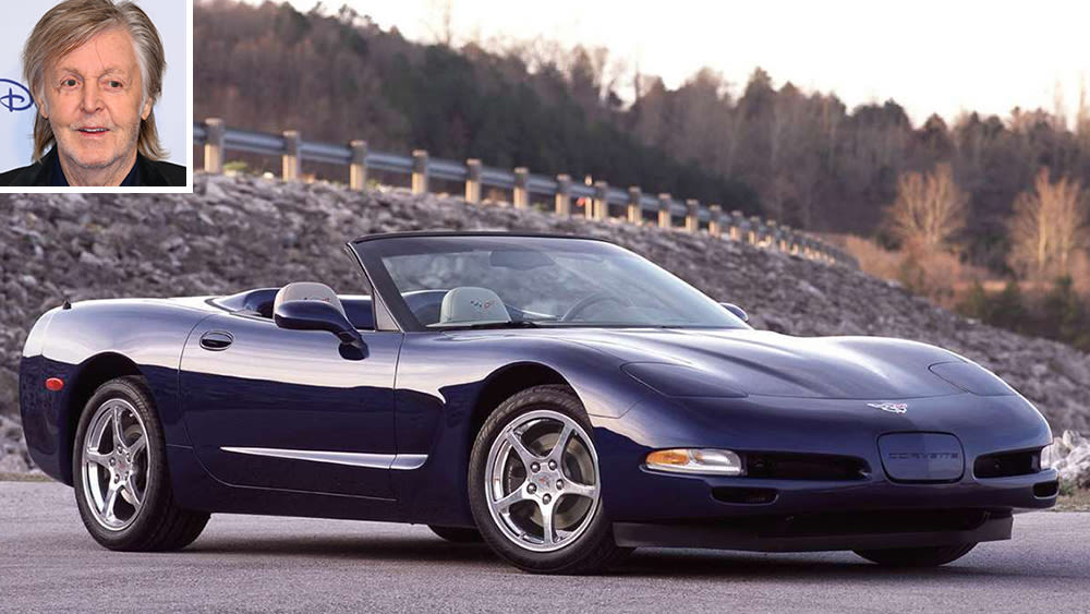 Paul McCartney Is Still Driving His Decades-Old Corvette