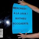 Mercredi ! À la Java ! Mathieu Boogaerts !