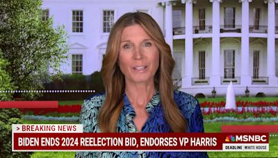 ‘Brand new day for the Democrats’: Nicolle Wallace on President Biden ending his re-election bid