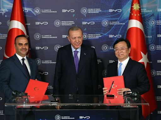 Chinese EV maker BYD to build $1 billion plant in Turkey