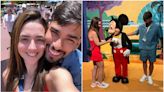 Após empate com EUA, Duda Fournier e Lucas Paquetá curtem folga na Disney: 'Abraça o Mickey'